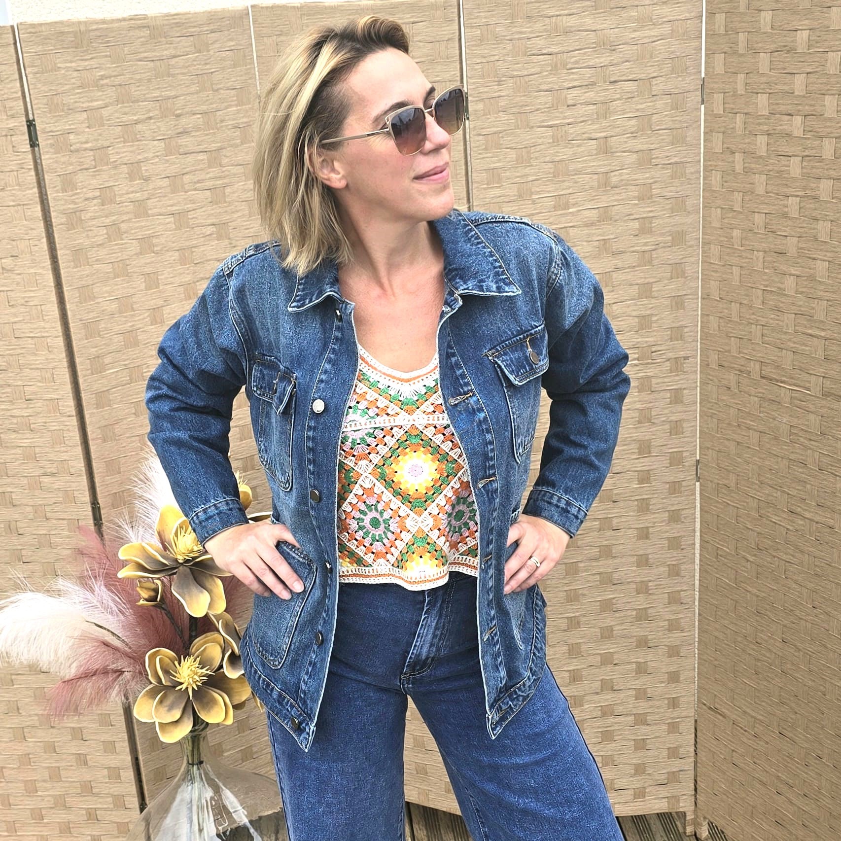 Veste en jean Kate